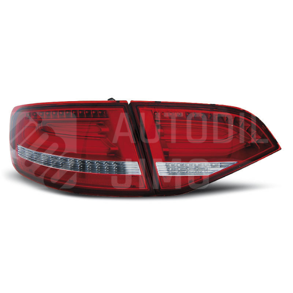 Zadní světla, lampy Audi A4 B8 08-11 Avant, LED, červeno-bílé Zadní světla, lampy Audi A4 B8 08-11 Avant, LED, červeno-bílé