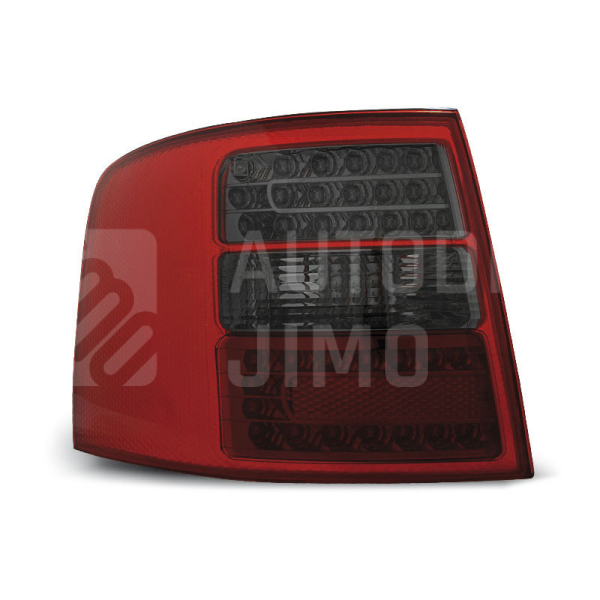 Zadní světla, lampy Audi A6 C5 97-04 Avant, LED, červeno kouřové Zadní světla, lampy Audi A6 C5 97-04 Avant, LED, červeno kouřové