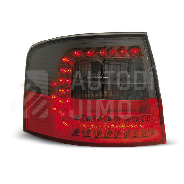 Zadní světla, lampy Audi A6 C5 97-04 Avant, LED, červeno-kouřové Zadní světla, lampy Audi A6 C5 97-04 Avant, LED, červeno-kouřové