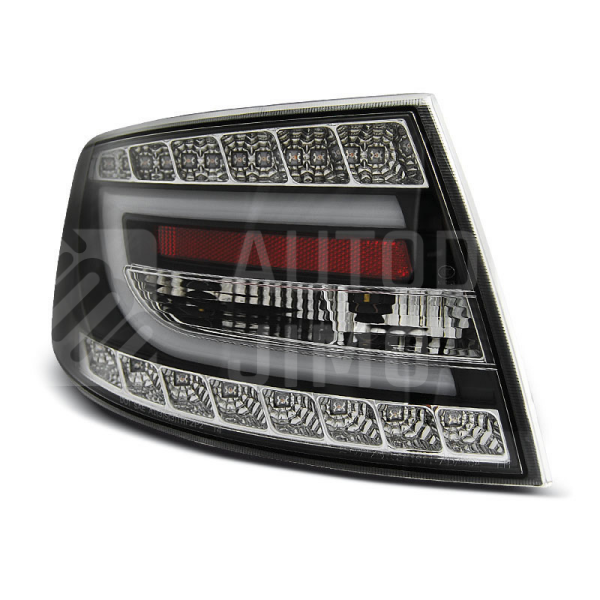 Zadní světla, lampy Audi A6 C6 04-08, LED, černé 6 pin Zadní světla, lampy Audi A6 C6 04-08, LED, černé 6 pin