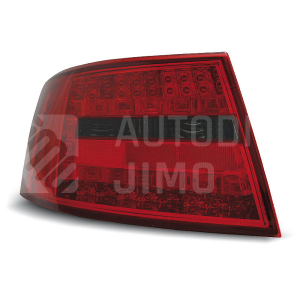 Zadní světla, lampy Audi A6 C6 04-08, LED, červeno-kouřové Zadní světla, lampy Audi A6 C6 04-08, LED, červeno-kouřové