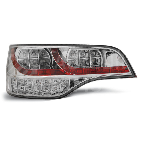 Zadní světla, lampy Audi Q7 06-09, LED, chromové Zadní světla, lampy Audi Q7 06-09, LED, chromové