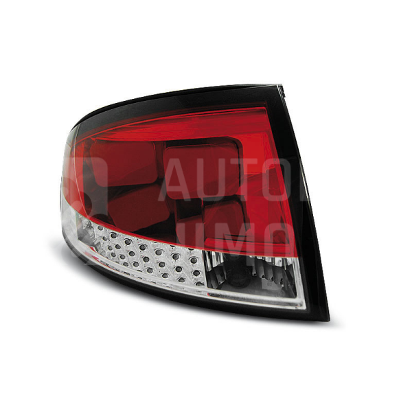Zadní světla, lampy Audi TT 8N 99-06, LED, červeno-bílé Zadní světla, lampy Audi TT 8N 99-06, LED, červeno-bílé