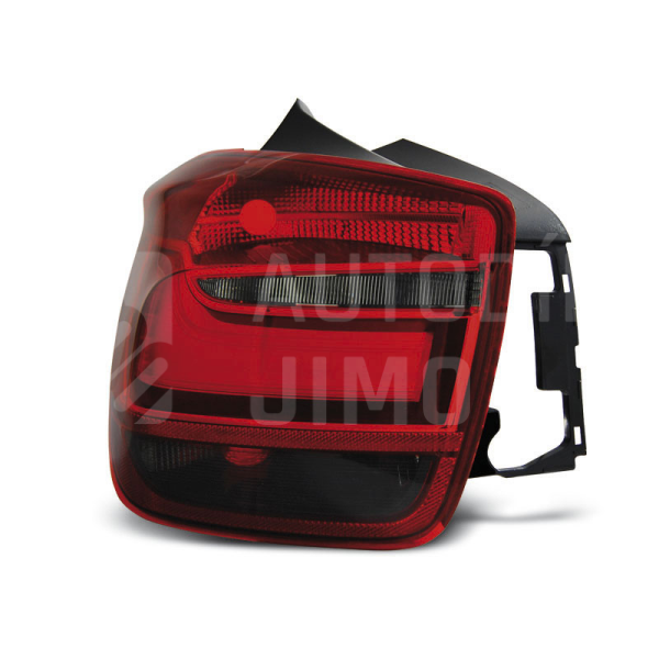 Zadní světla, lampy BMW 1 F20, F21 11-16, LED proužky, červeno-kouřové