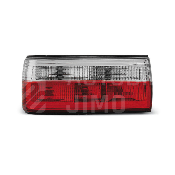 Zadní světla, lampy BMW 3 E30 87-90, červeno-bílé Zadní světla, lampy BMW 3 E30 87-90, červeno-bílé