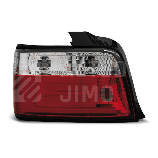 Zadní světla, lampy BMW 3 E36 90-98 sedan, LED proužky, červeno-bílé Zadní světla, lampy BMW 3 E36 90-98 sedan, LED proužky, červeno-bílé