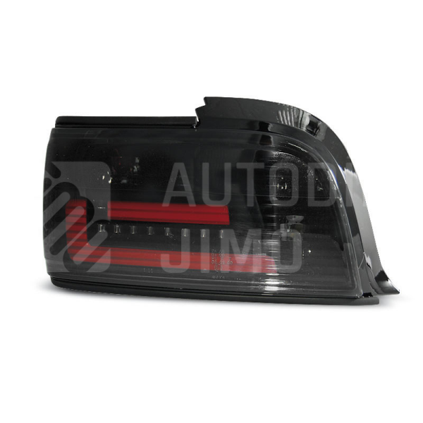 Zadní světla, lampy BMW 3 E36 90-99 Coupé, Cabrio, LED proužky, kouřové