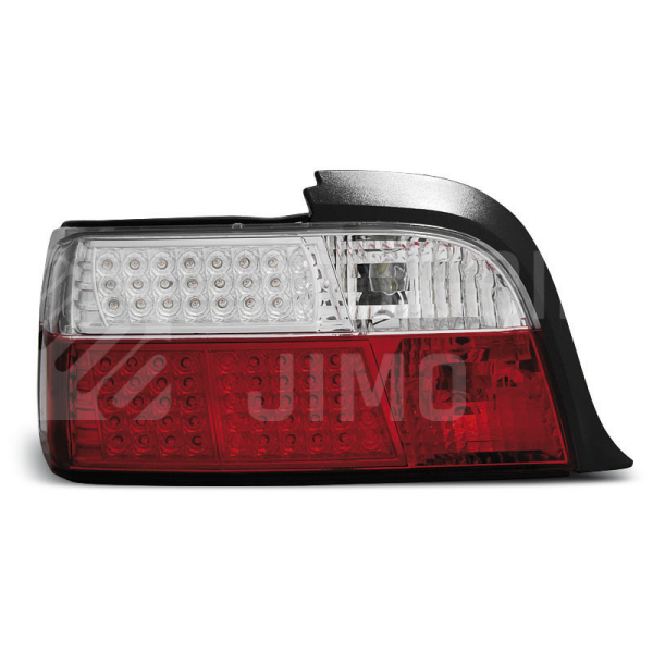 Zadní světla, lampy BMW 3 E36 90-99 Coupé, LED, bílo-červené