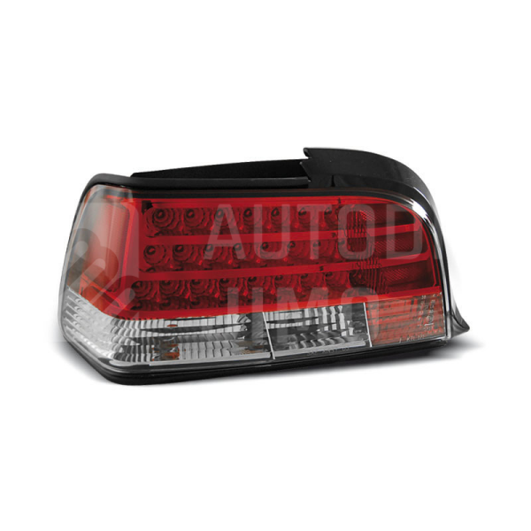 Zadní světla, lampy BMW 3 E36 90-99 Coupé, LED, červeno-bílé