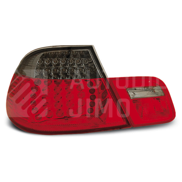 Zadní světla, lampy BMW 3 E46 99-03 cabrio, LED, kouřové
