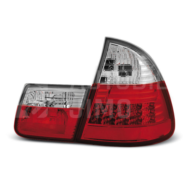 Zadní světla lampy BMW 3 E46 99-05 combi, LED, bílo-červené