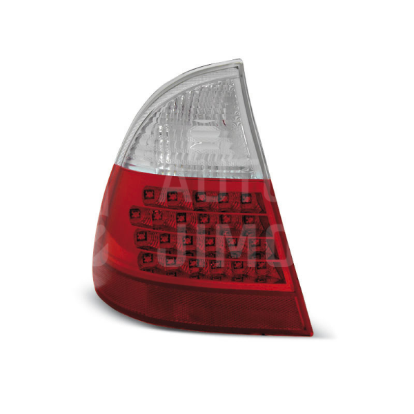 Zadní světla, lampy BMW 3 E46 99-05 combi, LED, červeno-bílé