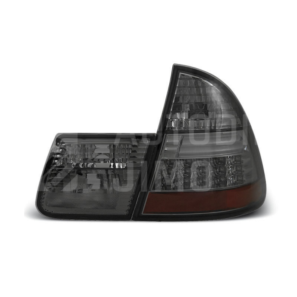 Zadní světla, lampy BMW 3 E46 99-05 combi, LED, kouřové