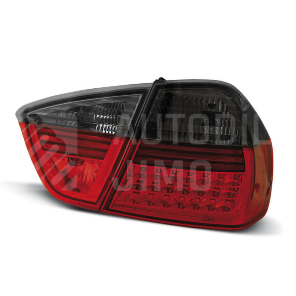 Zadní světla, lampy BMW 3 E90 05-08 sedan, LED, červeno-kouřové Zadní světla, lampy BMW 3 E90 05-08 sedan, LED, červeno-kouřové