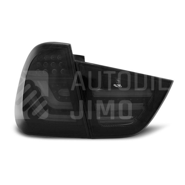 Zadní světla, lampy BMW 3 E91 09-11 kombi, LED proužky, kouřovo-černé