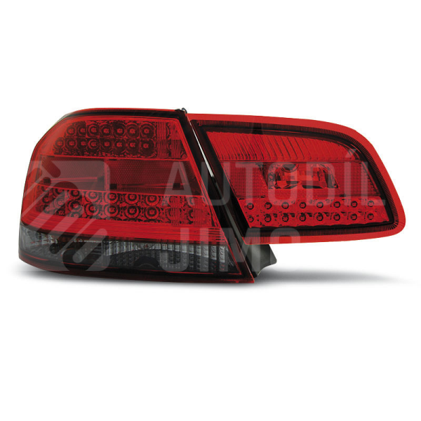 Zadní světla, lampy BMW 3 E92 06-10 coupé, LED, červeno-kouřové