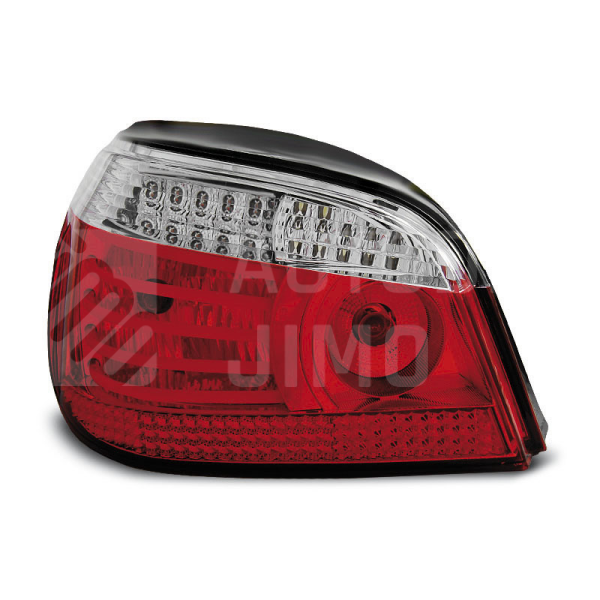 Zadní světla, lampy BMW 5 E60 03-07, sedan, LED, bílo-červené
