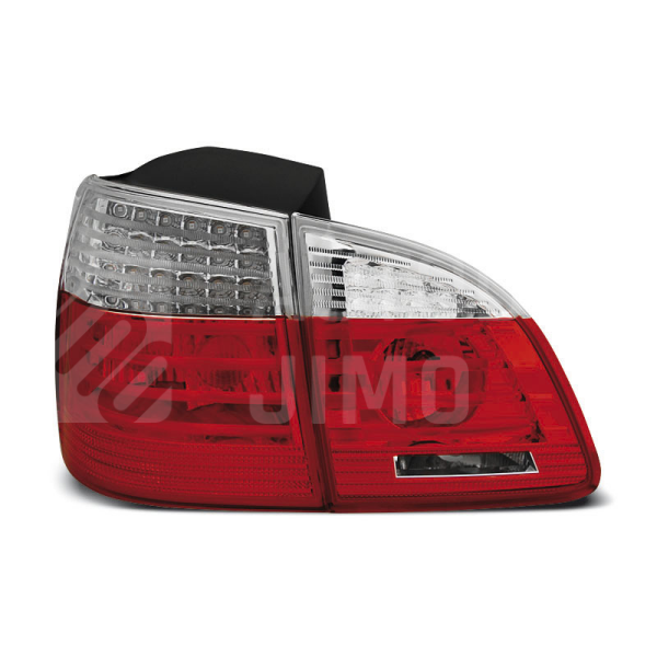 Zadní světla, lampy BMW 5 E61 04-07, combi, LED, bílo-červené