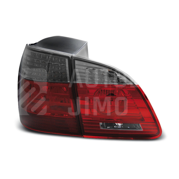 Zadní světla, lampy BMW 5 E61 04-07, combi, LED, kouřovo-červené