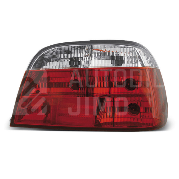 Zadní světla, lampy BMW 7 E38 94-01, červeno-bílé