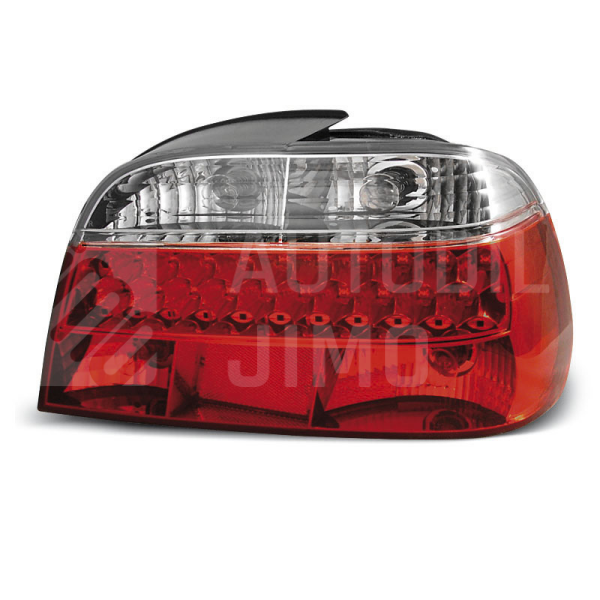 Zadní světla, lampy BMW 7 E38 94-01, LED, červeno bílé