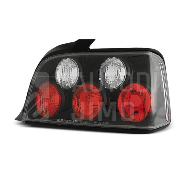 Zadní světla, lampy BMW E36 sedan 90-98, černé Zadní světla, lampy BMW E36 sedan 90-98, černé