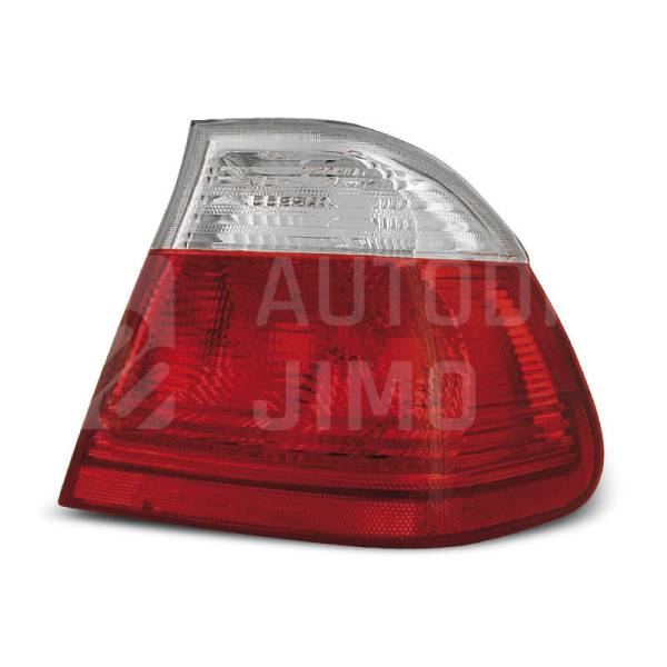 Zadní světla, lampy BMW E46 98-01 sedan, červeno-bílé Zadní světla, lampy BMW E46 98-01 sedan, červeno-bílé