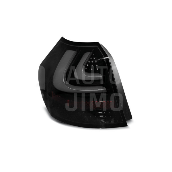 Zadní světla, lampy BMW E81, E87, 04-07 LED proužky, černo-kouřové