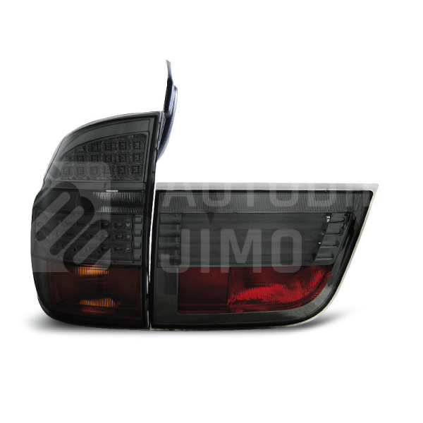 Zadní světla, lampy BMW X5 E70 07-10, LED, kouřové.