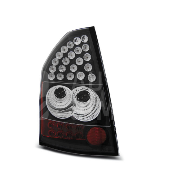 Zadní světla, lampy Chrysler 300C/300 09-10, LED, černé