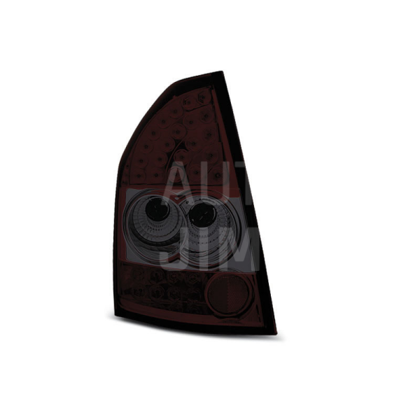 Zadní světla, lampy Chrysler 300C/300 09-10, LED, červeno-kouřové