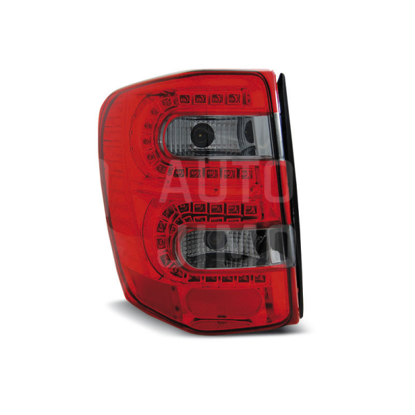 Zadní světla, lampy Chrysler Jeep Grand Cherokee 99-05, LED, červeno-kouřové