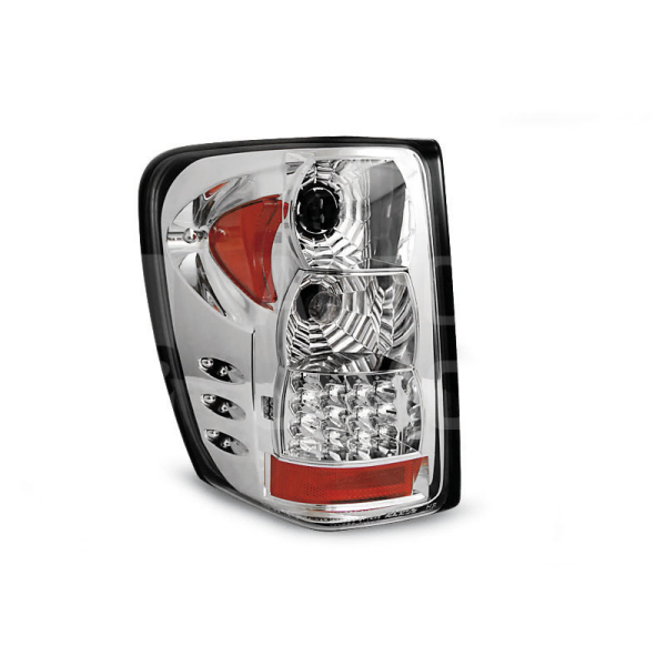 Zadní světla, lampy Chrysler Jeep Grand Cherokee 99-05, LED, chromové