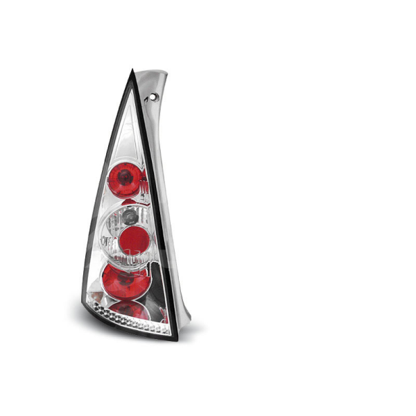 Zadní světla, lampy Citroen C3 02-05, chromové