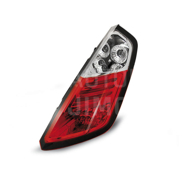 Zadní světla, lampy Fiat Grande Punto 05-09, LED, červeno-bílé