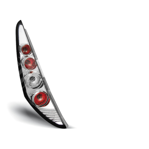 Zadní světla, lampy Fiat Punto 2 99-03 3dveř., chromové