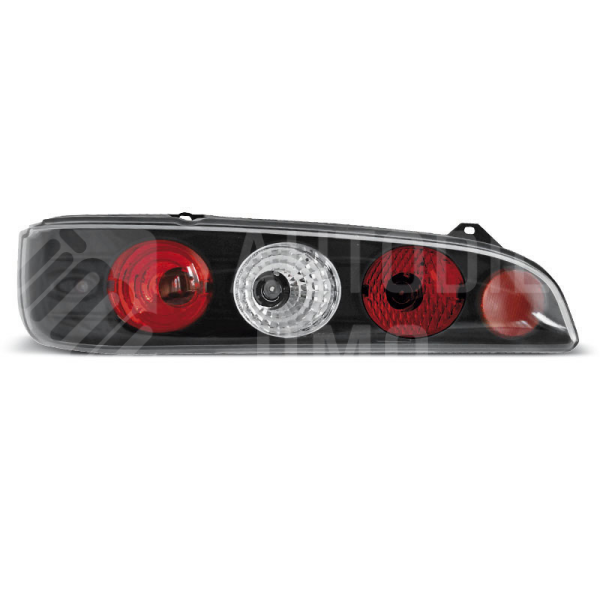 Zadní světla, lampy Fiat Seicento 600 98-10, černé