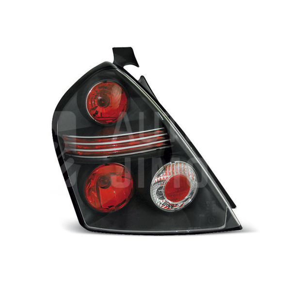 Zadní světla, lampy Fiat Stilo 01-07 3dveř., černé