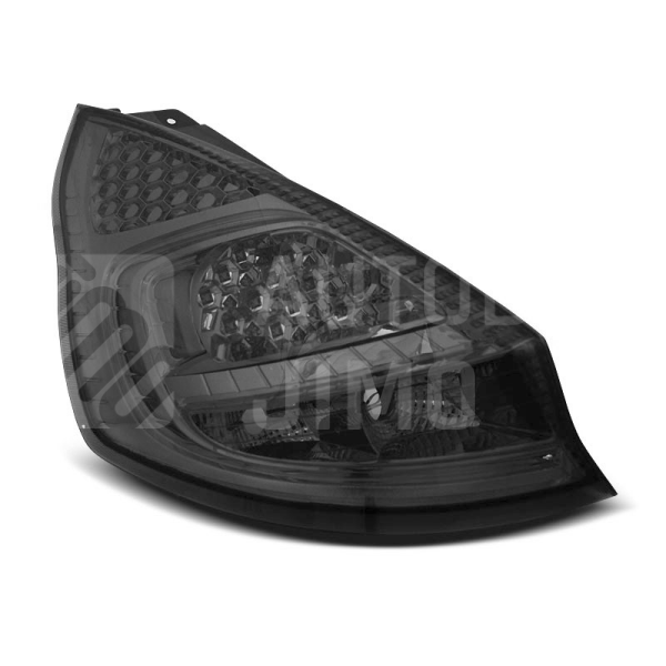 Zadní světla, lampy Ford Fiesta MK7 08-12, LED kouřová Zadní světla, lampy Ford Fiesta MK7 08-12, LED kouřová