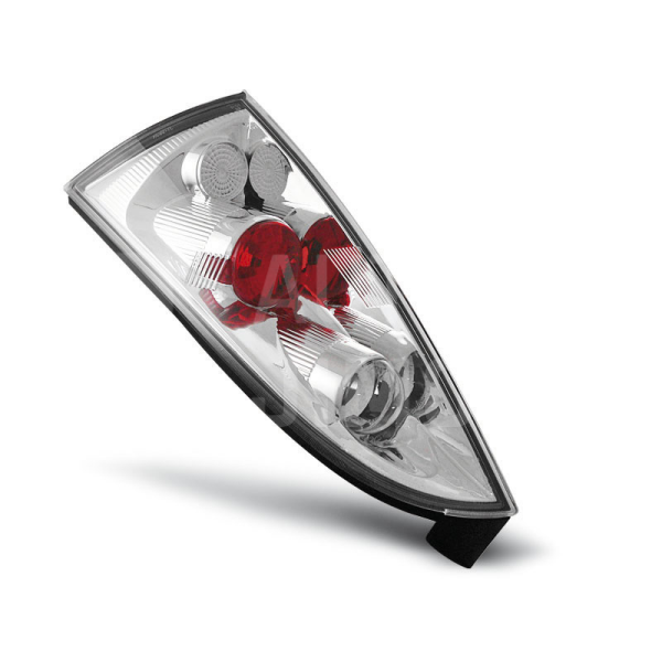 Zadní světla, lampy Ford Focus 98-04, hatchback, chromové