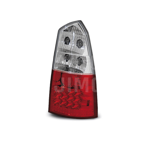 Zadní světla, lampy Ford Focus MK1 98-04, combi, LED, červeno-bílé
