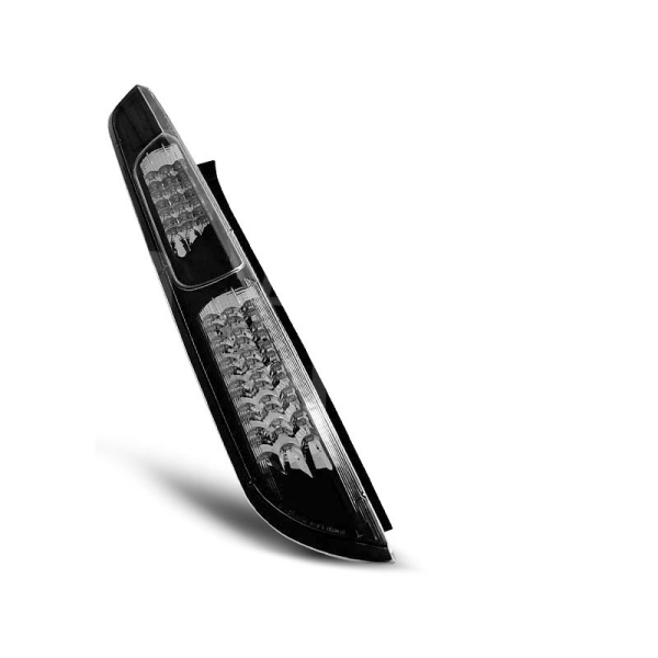 Zadní světla, lampy Ford Focus MK2 04-08, hatchback, LED, černé.