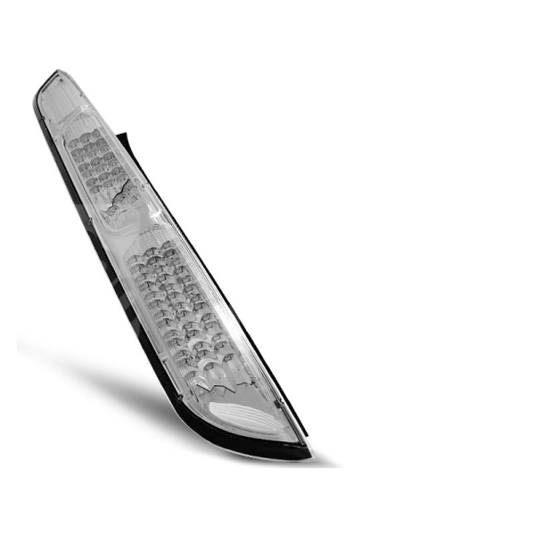 Zadní světla, lampy Ford Focus MK2 04-08, hatchback, LED, chromové