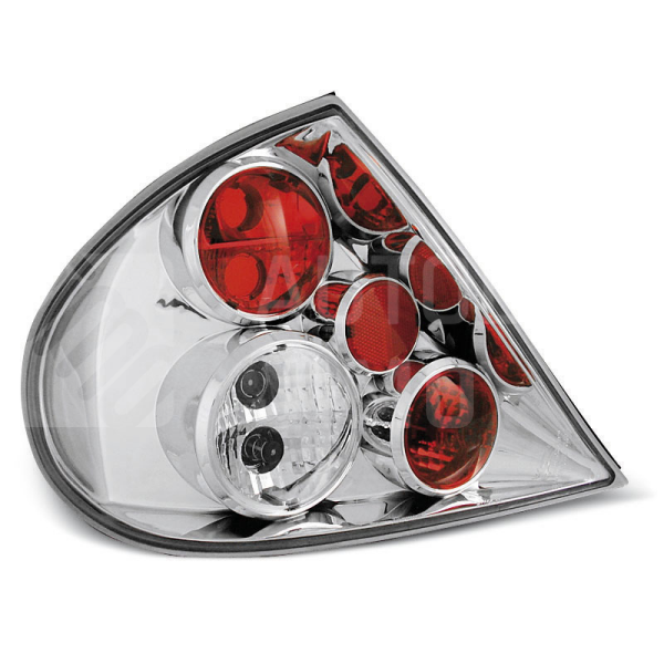 Zadní světla, lampy Ford Mondeo MK2 HB 96-00, htb, chromové