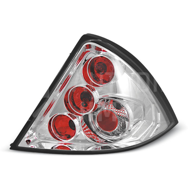 Zadní světla, lampy Ford Mondeo MK3 00-07, htb./sed., chromové Zadní světla, lampy Ford Mondeo MK3 00-07, htb./sed., chromové