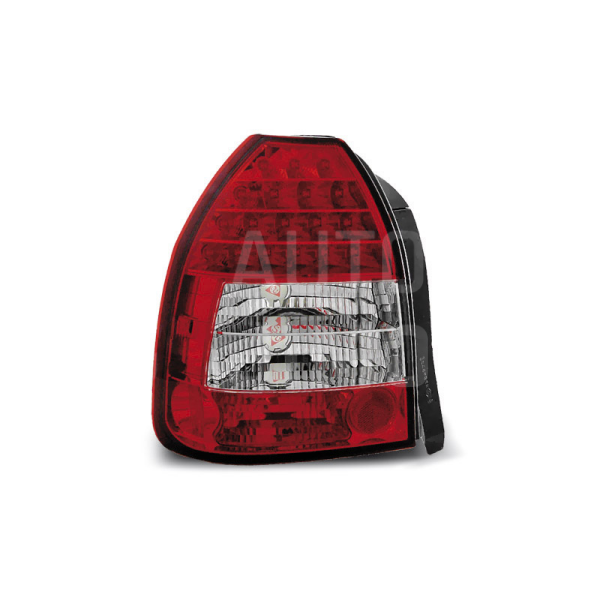 Zadní světla, lampy Honda Civic 6 95-01, 3dv., LED, červeno-bílé