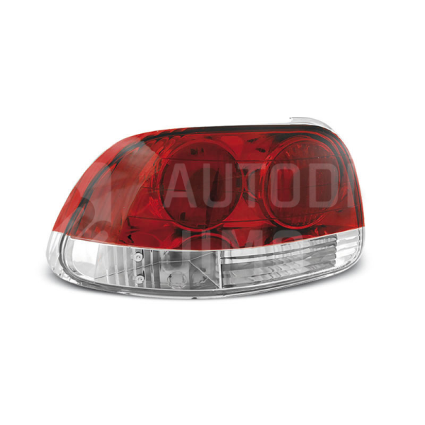 Zadní světla, lampy Honda CRX 92-97, červeno-bílé