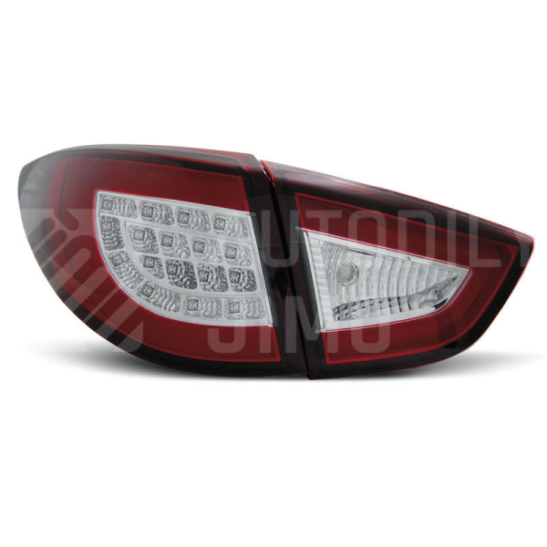 Zadní světla, lampy Hyundai ix35 09-, LED, červeno-bílé