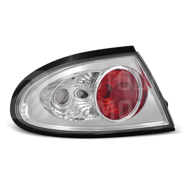 Zadní světla, lampy Mazda 323F BA 94-98, chromové