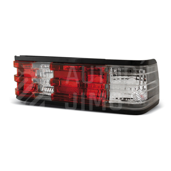 Zadní světla, lampy Mercedes 190 W201 82-93, červeno-bílé